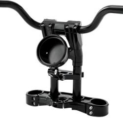 PartzBiz HD KT-BS1 - Lowrider S Bully Softail Triple Tree 10-in Pro Kit | Kraus Moto