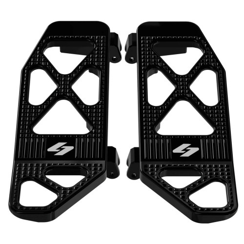PartzBiz HD: ST-FC-80-B-Kraus Max Lean Harley Floorboards | ยึดเกาะเพื่อฉีก