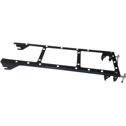 PartzBiz HD RRTP-A - RICKRAK Luggage Bag Rack Mount Black Easy Install Harley Touring w/ Air Wing
