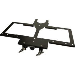 PartzBiz HD RR2UP - RICKRAK Luggage Bag Rack Mount Black Easy Install Harley Touring w/ King 2-Up