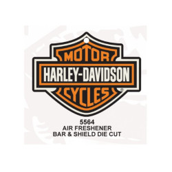 PartzBiz HD 89566 - Harley-Davidson 2-Pack Air Freshener Bar & Shield Pc5564 Fragrance Tree