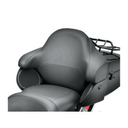 PartzBiz HD 86375 - King Tour-Pak Back Pad 52300312 Black, Smooth