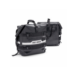 PartzBiz HD 94741 - Hd Adventure Soft Saddlebags 90202107 Black Pan America