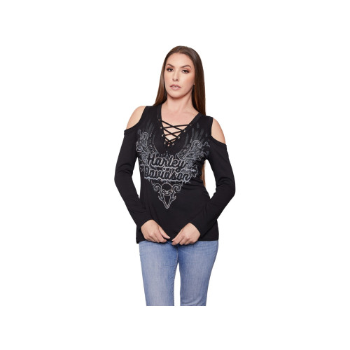 PartzBiz HD: 5000208-Harley-Davidson Women Longsleeve 