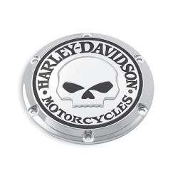 PartzBiz HD 3651 - Derby Cover 25440-04A Willie G. Skull Collection Chrome Sportster