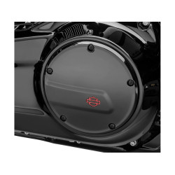 PartzBiz HD 102207 - Derby Cover 25700988 Kahuna Collection Black Softail