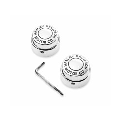 PartzBiz HD 4160 - Front Axle Nut Cover Kit Multifit 44148-07A Chrome PartzBiz HD 4160 - Front Axle Nut Cover Kit Multifit 44148-07A Chrome