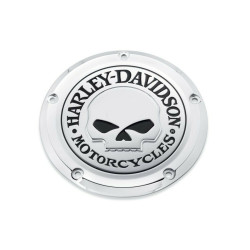 PartzBiz HD 68315 - Derby Cover 25700469 Willie G. Skull Collection Chrome Touring