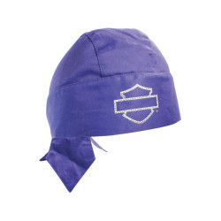 PartzBiz HD 68560 - Harley-Davidson Headwrap -Studded Purple- Cap, Bandana, Headband Hw104837
