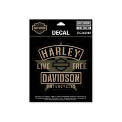 PartzBiz HD 83860 - Harley-Davidson Decal/Aufkleber 