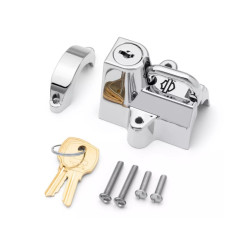 PartzBiz HD 98624 - Helmet Lock Chrome Universal