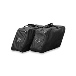 PartzBiz HD 5064 - Harley Davidson Inner Bags For Hard Saddlebags / Touring Black 91885-97A