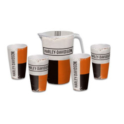 PartzBiz HD 101563 - Harley-Davidson Pitcher Set 