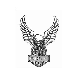PartzBiz HD 97101 - Harley-Davidson Wall Sign 