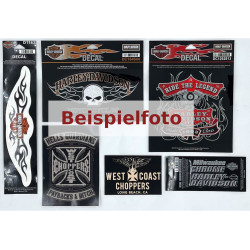 PartzBiz HD 101275 - Harley-Davidson West Coast Choppers Stickers 3-6 Pieces Random Bag Of Stickers