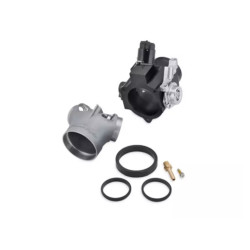 PartzBiz HD 99879 - Screamin Eagle 58Mm Throttle Body & Manifold Kit Black
