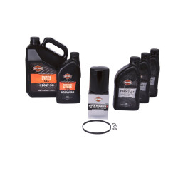 PartzBiz HD 103997 - Service Package M8 Softail From 2018, Black Oil Filter
