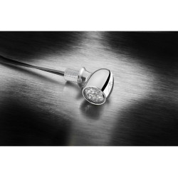 PartzBiz HD 83276 - Atto Indicator For Harely Davidson 1X In Chrome / Clear PartzBiz HD 83276 - Atto Indicator For Harely Davidson 1X In Chrome / Clear