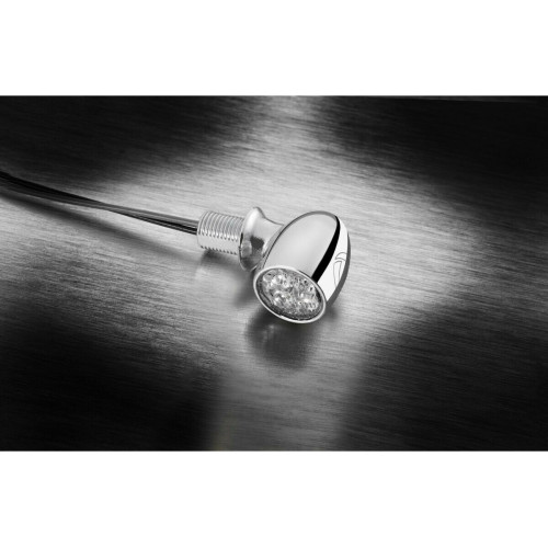PartzBiz HD: 5000914-Atto Indicator For Harely Davidson 1X In Chrome / Clear PartzBiz HD: 5000914-Atto Indicator For Harely Davidson 1X In Chrome / Clear