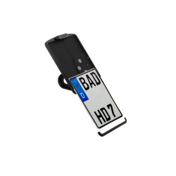 PartzBiz HD 100353 - Nightster License Plate Kit, Aluminum, Matt Black, 18 X 14 cm - CH