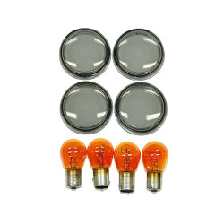 PartzBiz HD 4684 - H-D Indicator Glass/Buld Set All Models *69304-02*