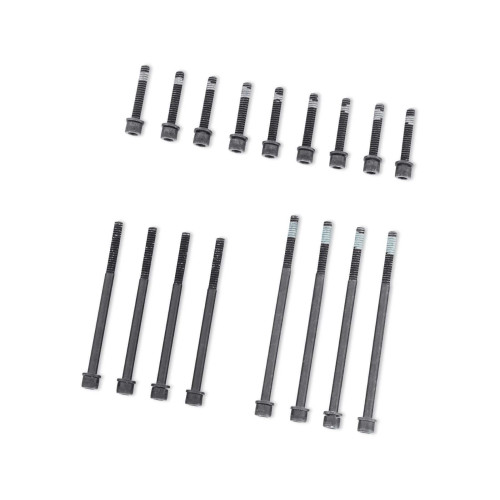 PartzBiz HD: 5001013-Original Harley-Davidson Hardware Kit Black Softail 2018 Up Kit *12600257*