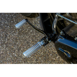 PartzBiz HD 5500011 - Rider Pegs, AK 4.7, Machine Finish, Softail M8 Since 2018 + Sportster S