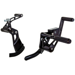 PartzBiz HD 84776 - ก่อนหน้า Designer Footrest System, Grooves, Black, +2, ตั้งแต่ปี 2018 PartzBiz HD 84776 - ก่อนหน้า Designer Footrest System, Grooves, Black, +2, ตั้งแต่ปี 2018