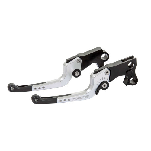 PartzBiz HD: 5500227-Adjustable Levers Good Guys Silver, Sportster 96-2003, Softail 96-2014, Dyna 96 & Up, Touring PartzBiz HD: 5500227-Adjustable Levers Good Guys Silver, Sportster 96-2003, Softail 96-2014, Dyna 96 & Up, Touring