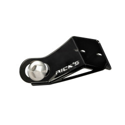 PartzBiz HD 84317 - License Plate Holder Rick’s Short, Softail From 2018, Black Gl
