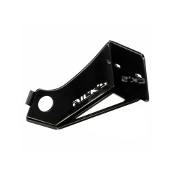 PartzBiz HD 84322 - License Plate Holder Rick’s Short, V-Rod From 07, Black Gl