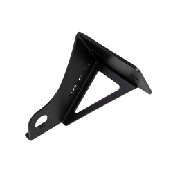 PartzBiz HD 84324 - License Plate Holder Rick’s Short, V-Rod Up To 06, Black Gl