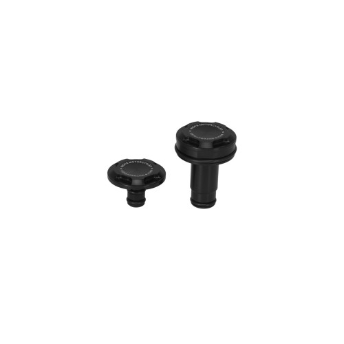 PartzBiz HD: 5001195-ฝาครอบเพลาล้อหน้า Low Rider S Axle สีดำ เปรมกลอส คู่ PartzBiz HD: 5001195-ฝาครอบเพลาล้อหน้า Low Rider S Axle สีดำ เปรมกลอส คู่