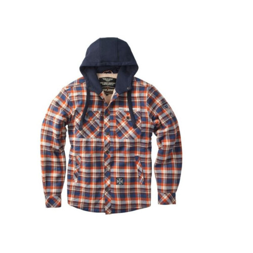 PartzBiz HD: 5902535-Sherpa Lined Flannel Jacket Shirt Jacket