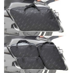 PartzBiz HD EX000535 - Saddlemen 4 Piece Saddlebag Packing Cube Liner Set Harley Davidson FLH Touring