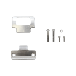PartzBiz HD TM-SLY23 - SlyFox Gauge Top Mount Billet Aluminum Raw Harley Softail FX 2018+ M-Eight M8