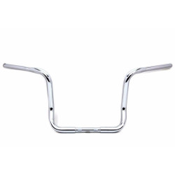 PartzBiz HD 25-0448 - 1.25” Chrome 14” Apes Ape Hanger Bars Handlebars Harley Touring Bagger Dresser