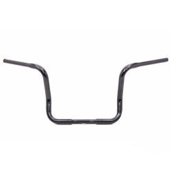 PartzBiz HD 25-0502 - 1.25 Fat Black 13” Apes Ape Hanger Bars Handlebars Harley Touring Bagger Dresser