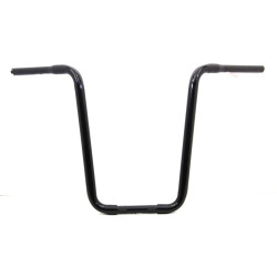 PartzBiz HD 25-1292 - 19” Narrow Black Ape-Hanger Handlebars 1996-2018 Harley Touring Road King Glide