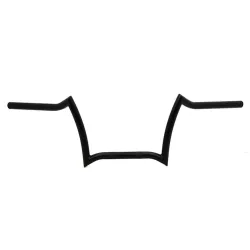 PartzBiz HD 25-0851 - Black 9” Crazy Z Bars Ape Hanger Handlebars Harley Softail Dyna Sportster FXR PartzBiz HD 25-0851 - Black 9” Crazy Z Bars Ape Hanger Handlebars Harley Softail Dyna Sportster FXR