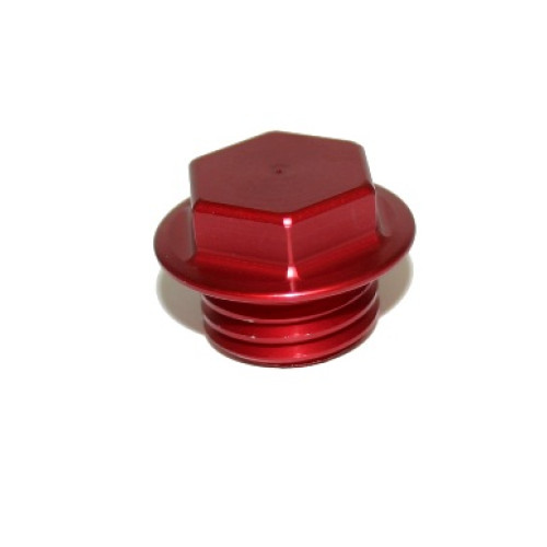 PartzBiz HD: SDMDP-R-SDI Elite Engine Fill Plug, Red, 19.5mm OD, Honda/Yamaha 02-13 PartzBiz HD: SDMDP-R-SDI Elite Engine Fill Plug, Red, 19.5mm OD, Honda/Yamaha 02-13